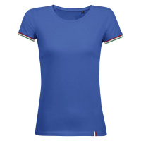 SOĽS Rainbow Women Dámské tričko SL03109 Royal blue / Kelly green