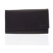 Dámská kožená peněženka Delami FRANCOISE, černá
