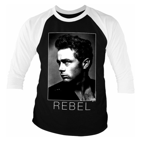 James Dean tričko dlouhý 3/4 rukáv, BW Rebel, pánské HYBRIS