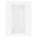 Bílá dámská noční košile s volánky Marks & Spencer