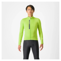 CASTELLI Cyklistický dres s dlouhým rukávem zimní - ENTRATA THERMAL - zelená