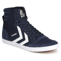 Hummel TEN STAR HIGH CANVAS Tmavě modrá