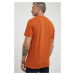 Bavlněné tričko Selected Homme oranžová barva
