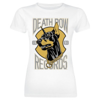 Death Row Records Dog Logo Dámské tričko bílá