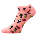 Boma Piki 63 Dámské vzorované ponožky - 3 páry BM000002350700100945 mix A