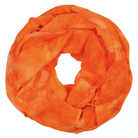 Batik tunelová šála B1806 oranžová