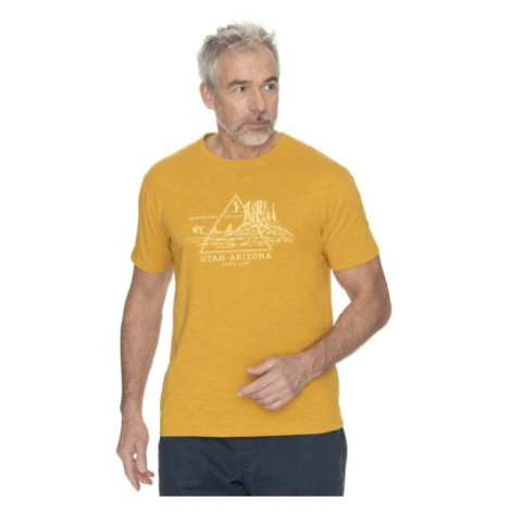 BUSHMAN DEMING Pánské tričko, žlutá, velikost