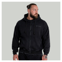 STRIX Mikina Zip Washed Black