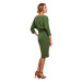 Made Of Emotion Dámské mini šaty Adelaide M464 zelená Zelená
