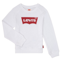 Levis KEY ITEM LOGO CREW Bílá