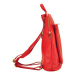 Dámský kožený batoh Patrizia 518-001 červený