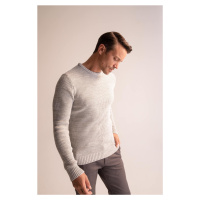 DEFACTO Regular Fit Crew Neck Knitwear Sweater