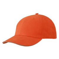 Myrtle beach Unisex kšiltovka MB6541 Dark Orange