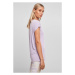 Ladies Modal Extended Shoulder Tee - lilac