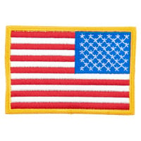 Nášivka: Vlajka USA [zrcadlová] barevná
