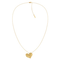 Calvin Klein Romantický pozlacený náhrdelník z oceli Passion 35000597