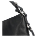 Luxusní dámská kožená kabelka Katana Iris, černá