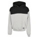 Upper Block Hoody - lightasphalt/black