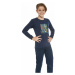 Chlapecké pyžamo Cornette 267/120 Game On | tmavě modrá