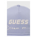 Bavlněná baseballová čepice Guess s aplikací