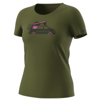 Dynafit Graphic Cotton T-shirt Women zelená