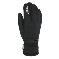 Level TRAIL POLARTEC I-TOUCH Pánské lyžařské rukavice, černá, velikost
