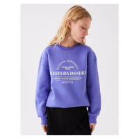 LC Waikiki Crew Neck Printed Long Sleeve Women's Sweatshirt