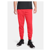 Pánské tepláky Under Armour UA Armour Fleece Joggers-RED - Pánské