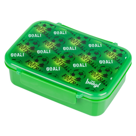BAAGL Box na svačinu s přihrádkami Fotbal
