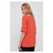 Tričko Lauren Ralph Lauren červená barva