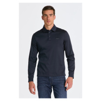 POLOKOŠILE GANT MERCERIZED LS JERSEY RUGGER EVENING BLUE