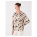 LC Waikiki Tie-Up Collar Floral Long Sleeve Women's Blouse