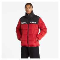 Karl Kani Retro Essential Puffer Jacket Dark Red