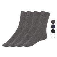 esmara® Dámské ponožky s BIO bavlnou, 4 páry