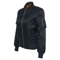 Urban Classics Ladies Basic Bomber Jacket Dámská bunda černá