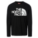 The North Face STANDARD Pánské triko s dlouhým rukávem, černá, velikost