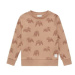 TOM TAILOR Mikina s Allover - Print Bears beige