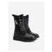 Calvin Klein černé zimní boty s logem
