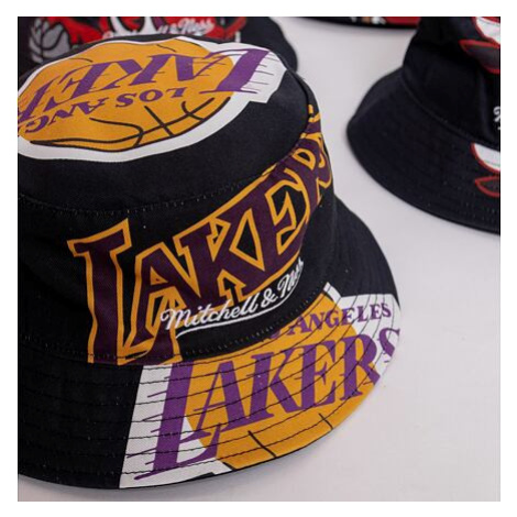 Klobouk Mitchell & Ness Los Angeles Lakers Cut Up Bucket HWC Black
