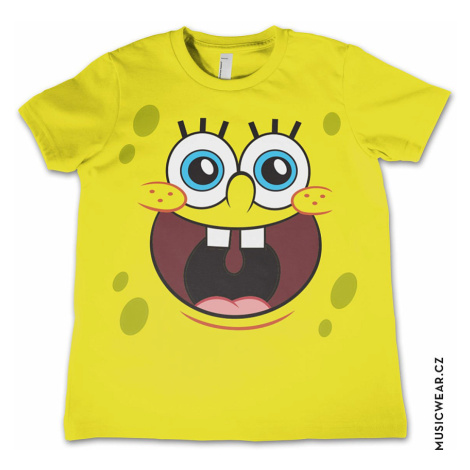 SpongeBob Squarepants tričko, Happy Face Kids, dětské HYBRIS