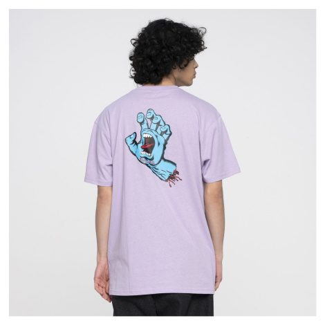 Tričko Santa Cruz Screaming Hand Chest T-Shirt Digital Lavender