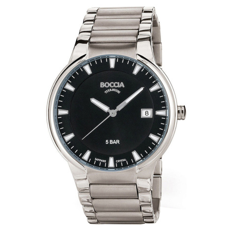 Boccia 3629-01 Men`s Watch Titanium 39mm Boccia Titanium
