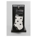 Urban Classics No Show Socks Dots 5-Pack white/black