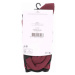 Tommy Hilfiger dámské ponožky 100000854 005 black-rose violet Červená