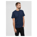 Tmavě modré basic tričko Selected Homme Norman - Pánské