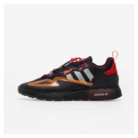 adidas ZX 2K Boost Core Black/ Silver Metallic/ Solar Red