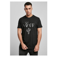 Černé tričko Love Cactus