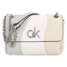 Calvin Klein Taška přes rameno béžová / světle šedá / bílá