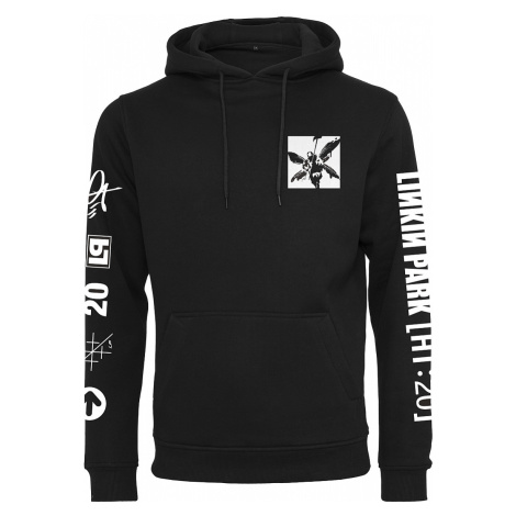 Linkin Park mikina, Anniversary Logo Sleeves Prints Hoody Black, pánská TB International GmbH