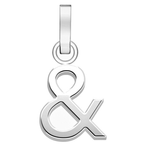 Rosefield Ocelový přívěsek "&" The Pendant PE-Silver-Ampersand